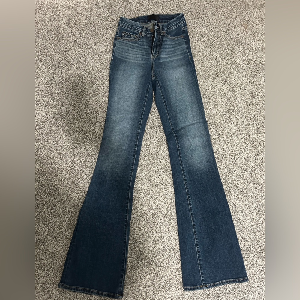 Buckle Black Boot Cut Women's Jeans